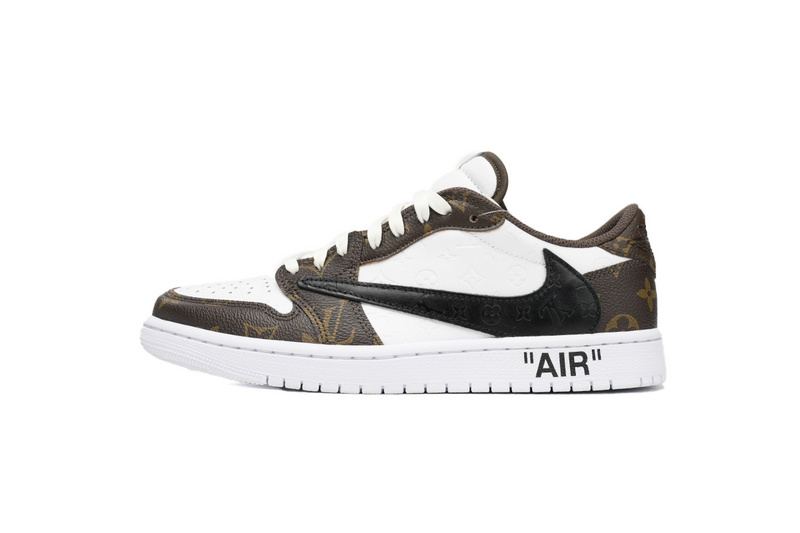 Air Jordan 1 Low cut LV Brown DL2403-002