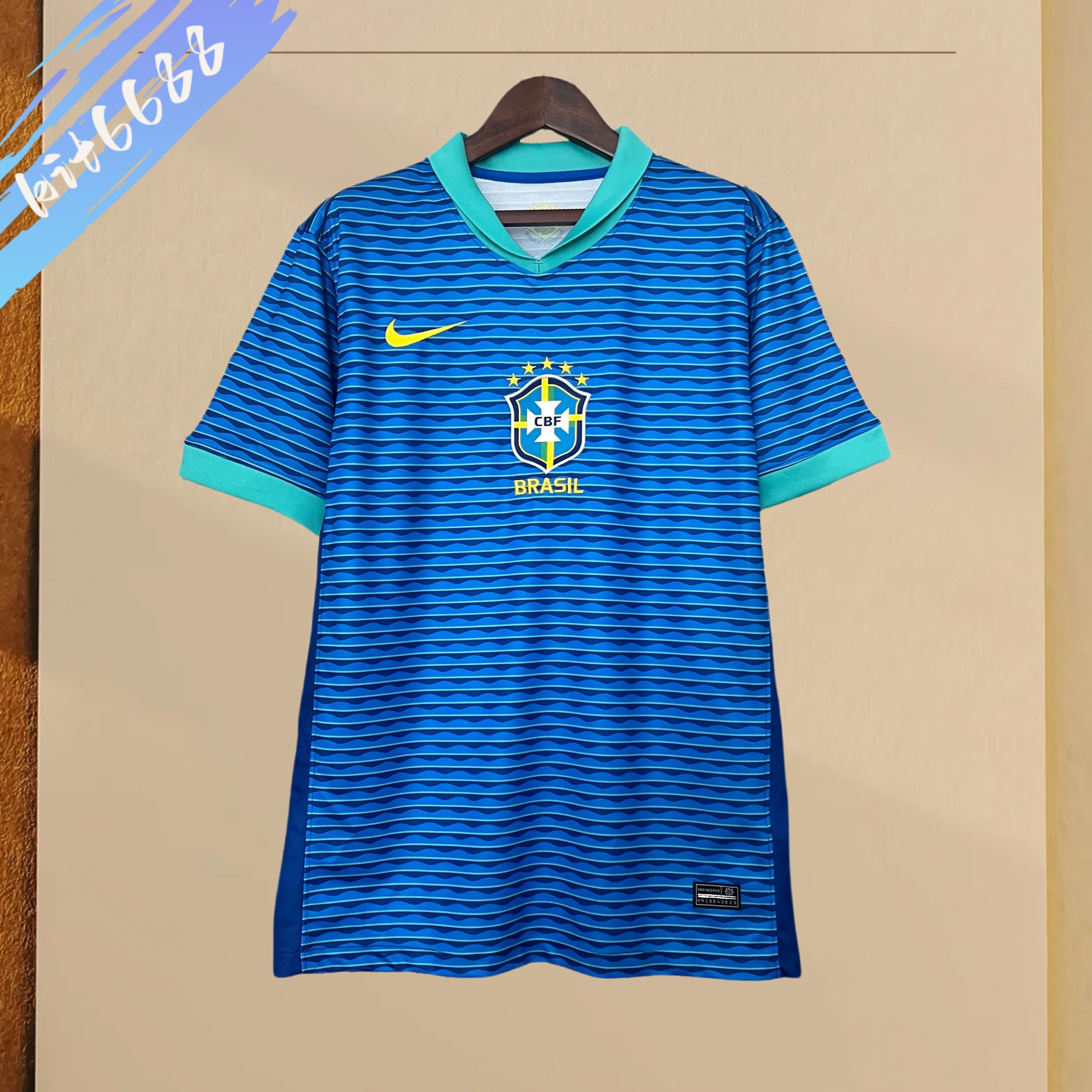 2024 Brazil away Football Shirt (Fan Edition)