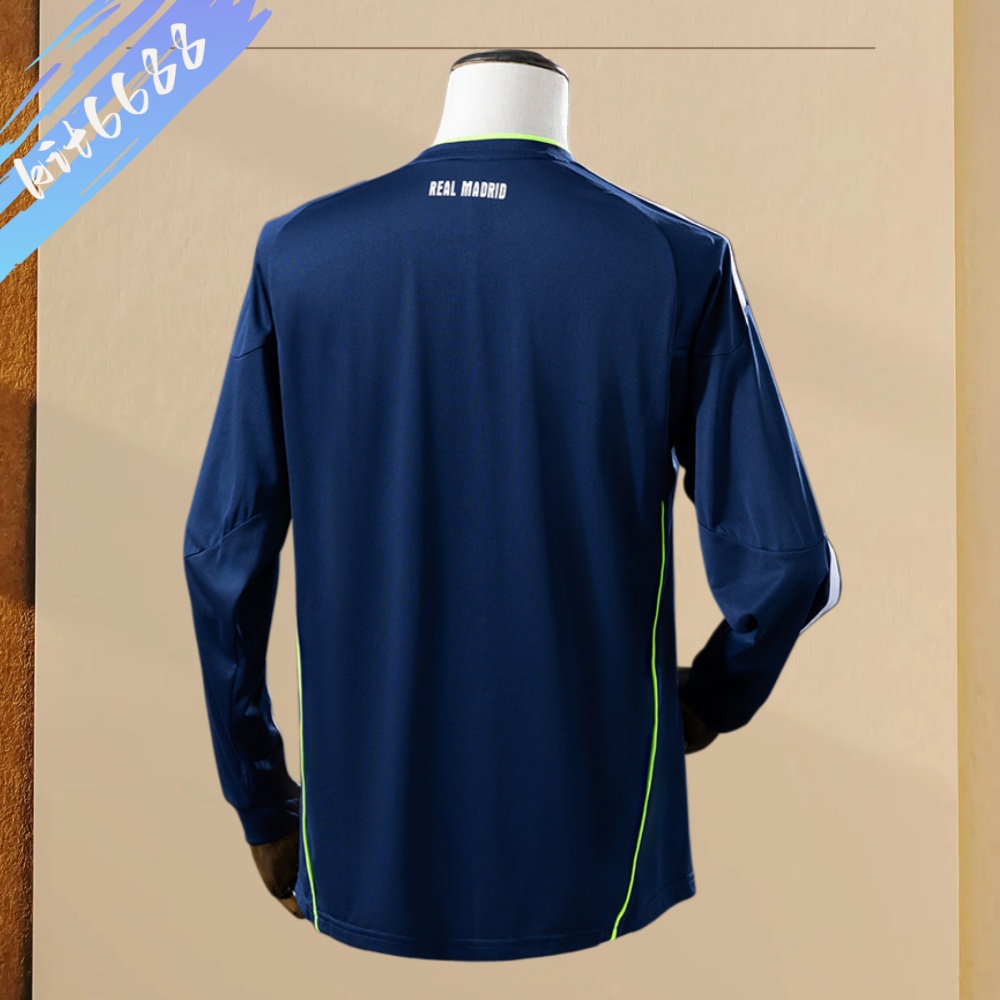 2010/2011 Real Madrid  Away Long Sleeve Retro Football Shirt