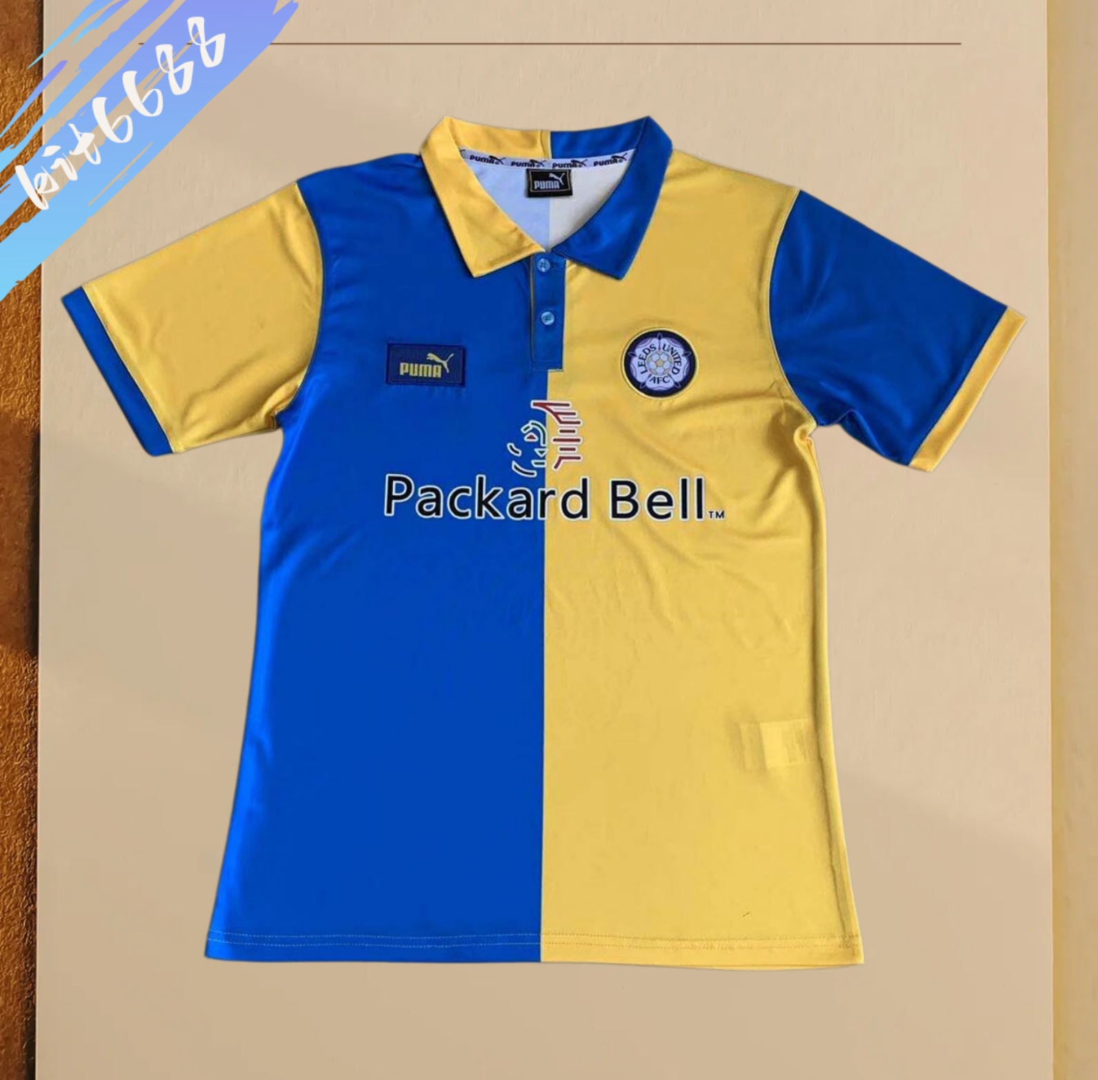 1998 Leeds United Away Retro Football Shirt