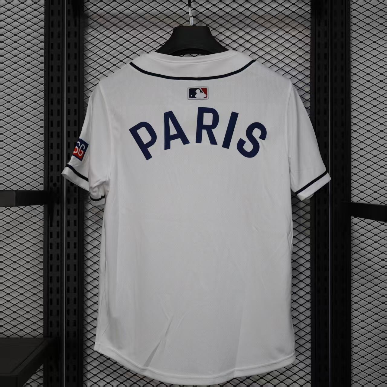 2025/2026 PSG Paris Saint-Germain Baseball Style Sports Jersey (Fan Edition)