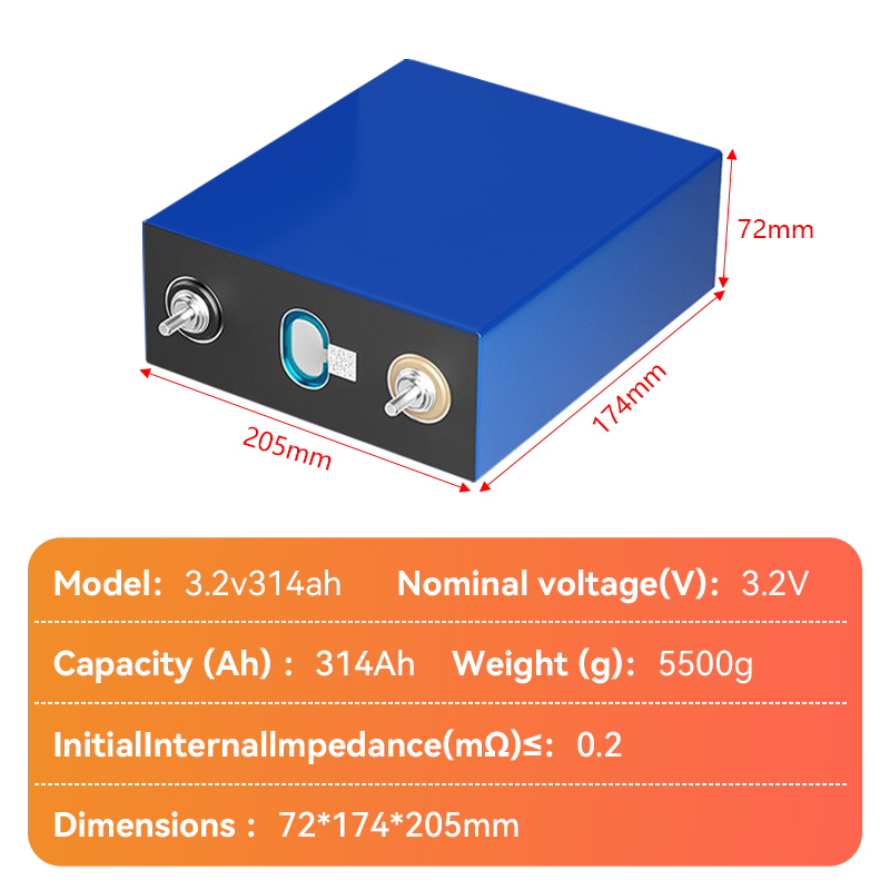 3.2v 314ah Lifepo4 Battery