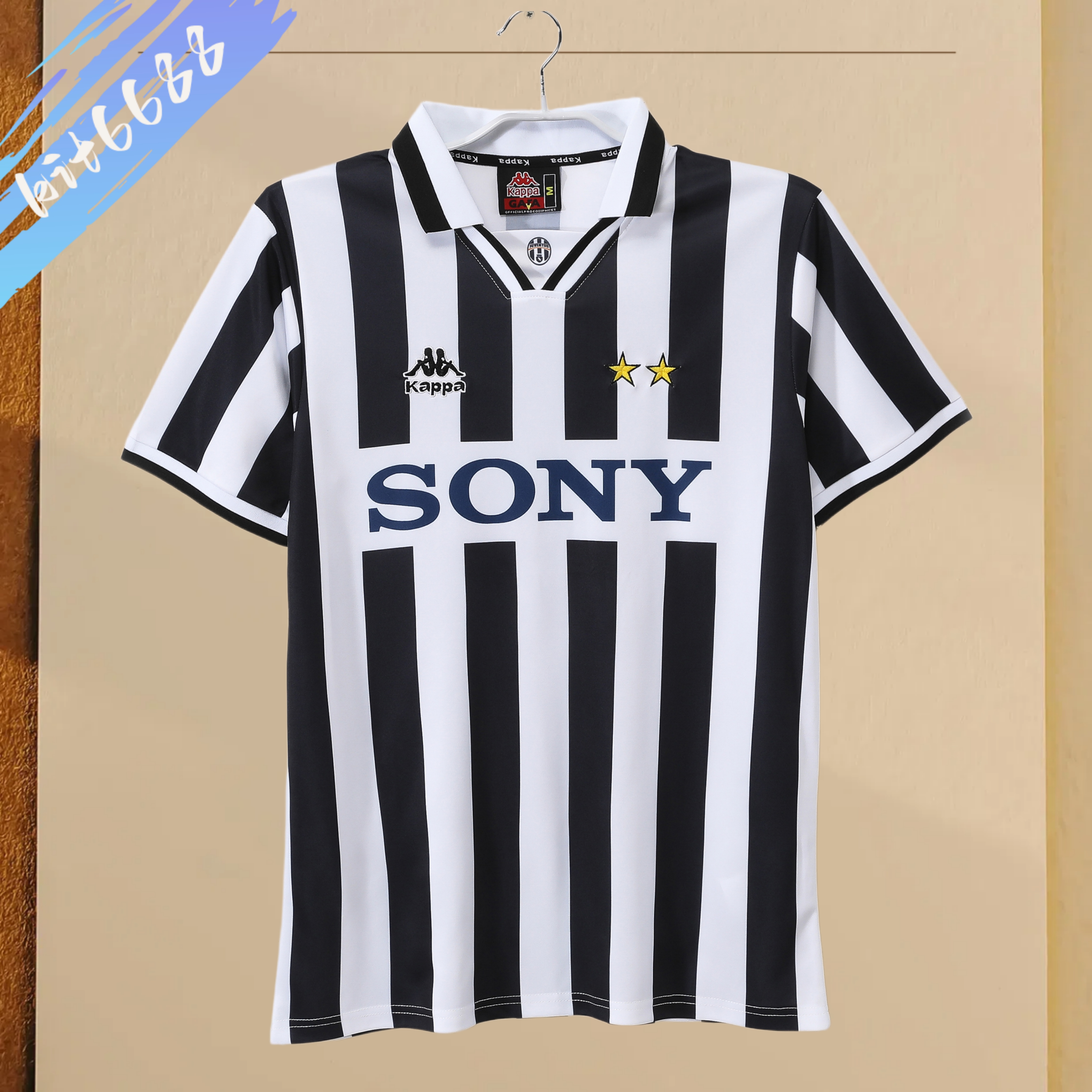 1995/1997 Juventus Home Retro Football Shirt