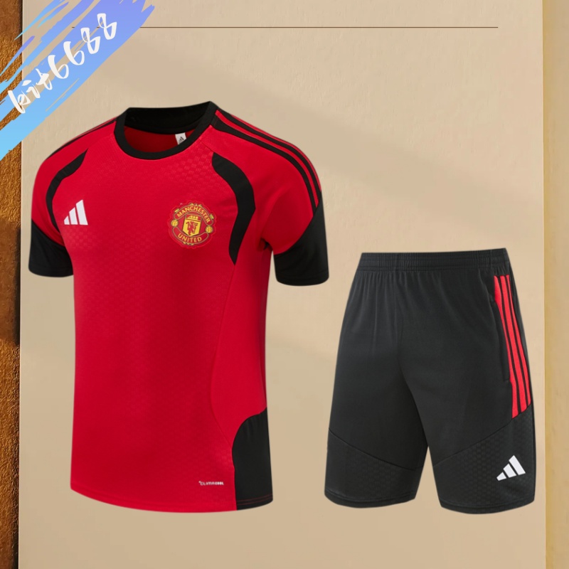 26/27 Manchester United Short Sleeve Training Clothes (Adult and Children - Set)
