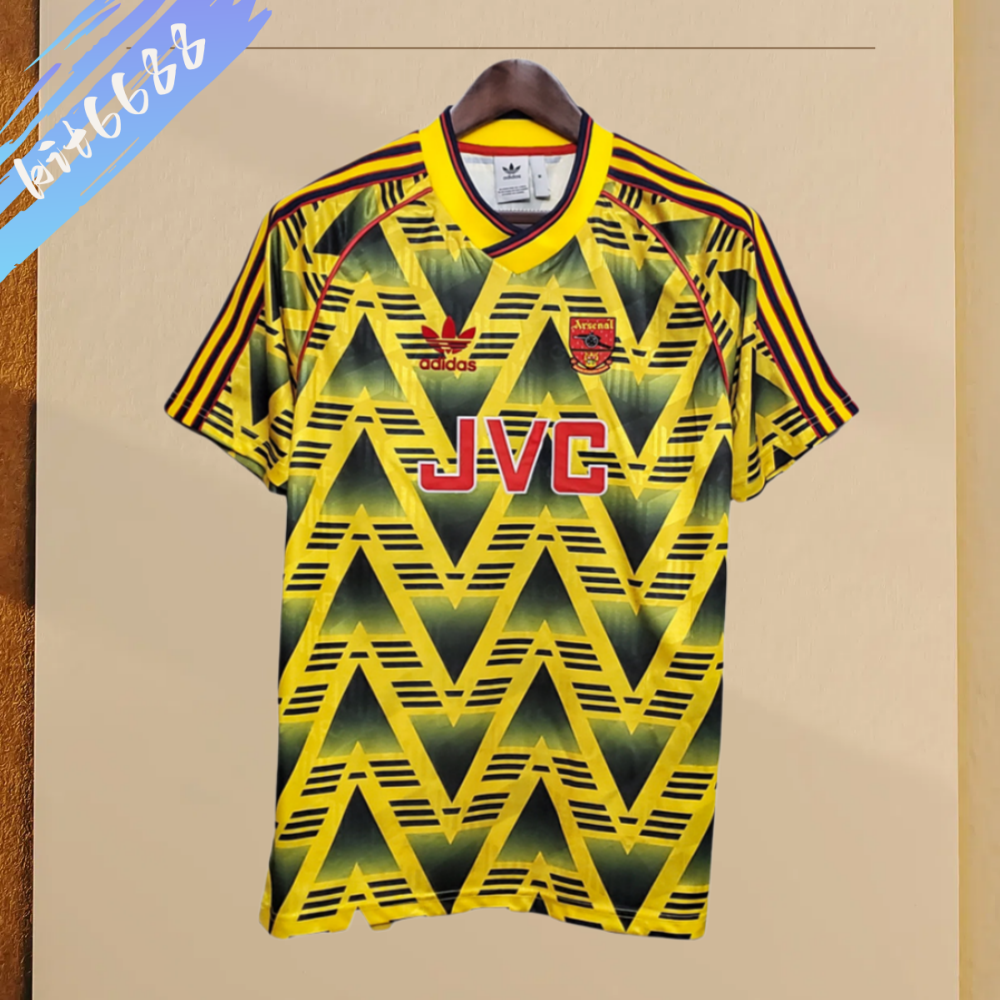1991/1993 Arsenal away Retro Football Shirt