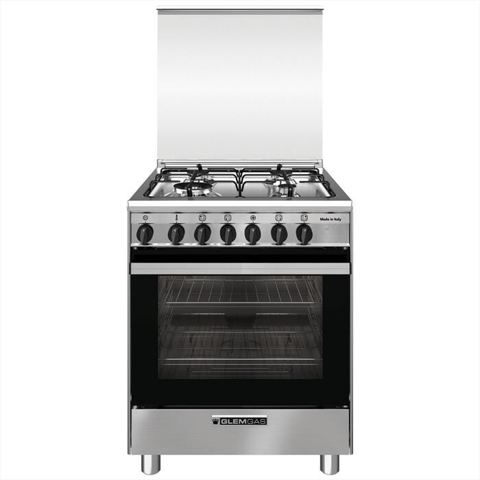 GLEM GAS - Cucina SA66TMI Classe A-Inox