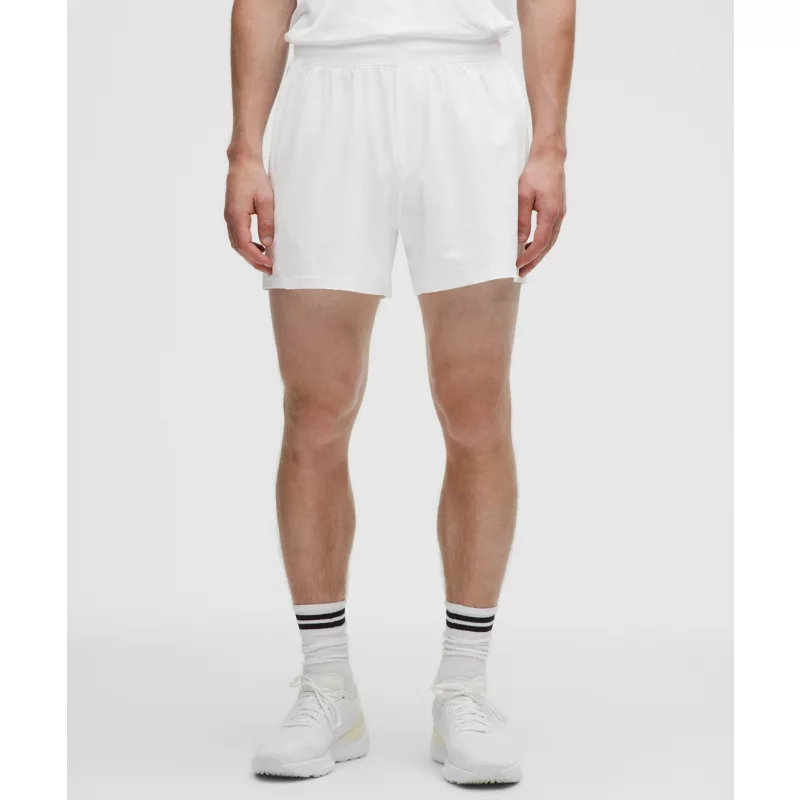 Striped Mesh Tennis Short 5