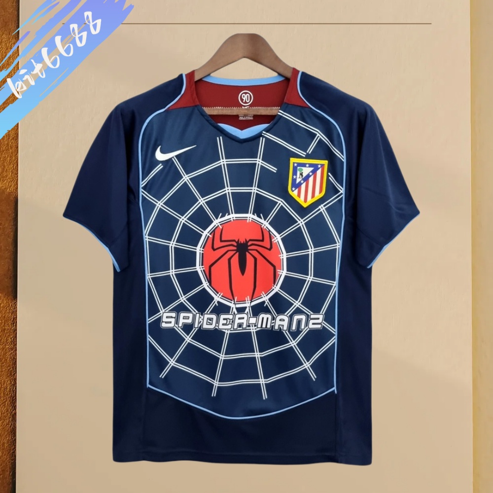 2004/2005 Atletico Madrid Away Retro Football Shirt