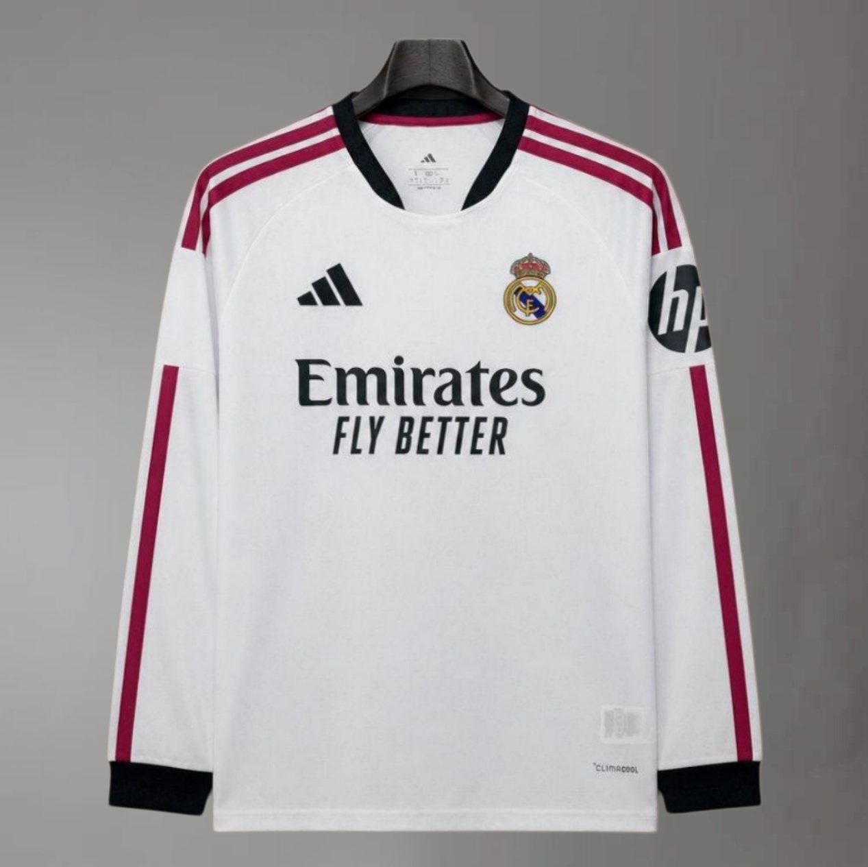 2026/2027 Real Madrid Home Long Sleeve Football Shirt (Fan version）