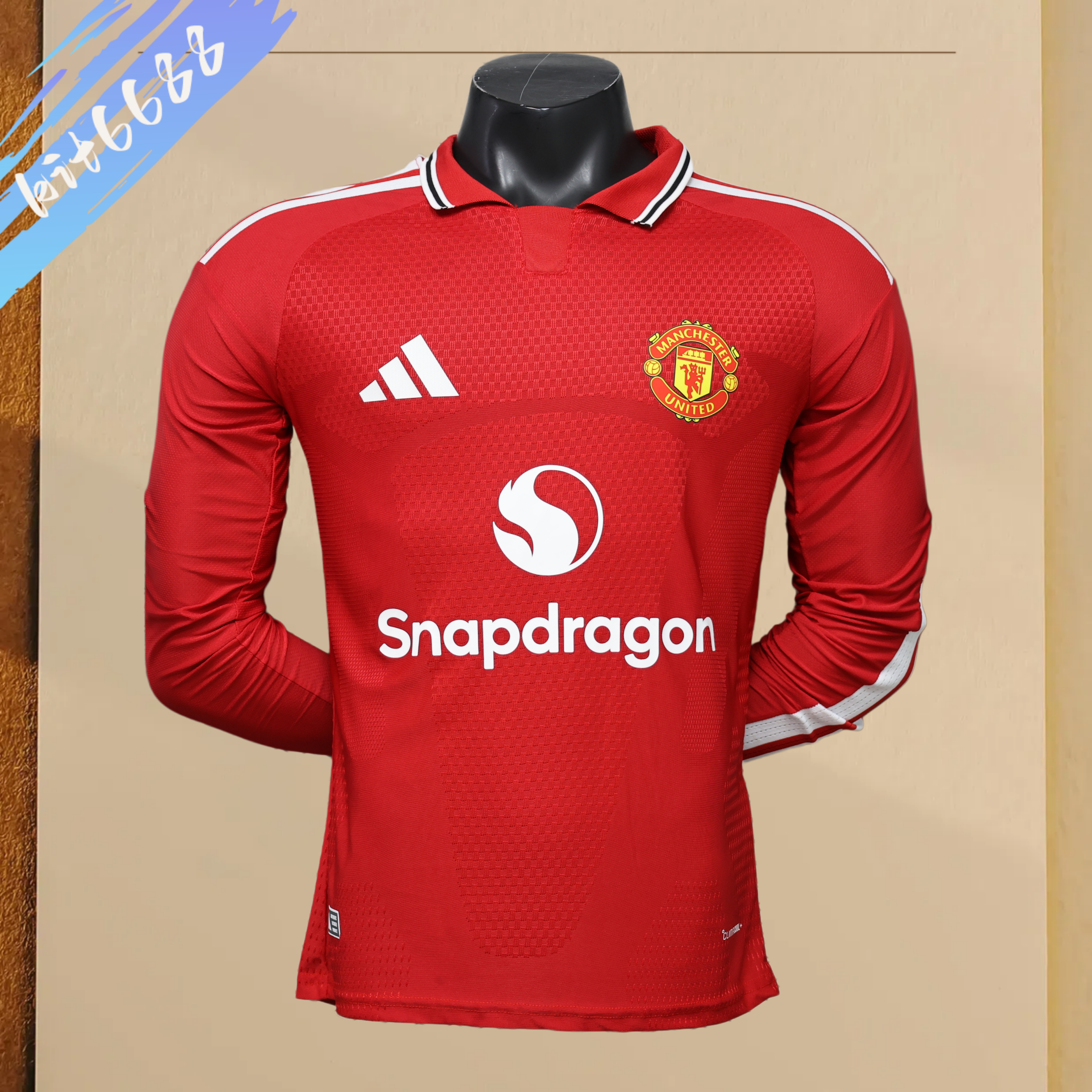 2026 2027 Manchester United home long sleeved jersey ( Player version)