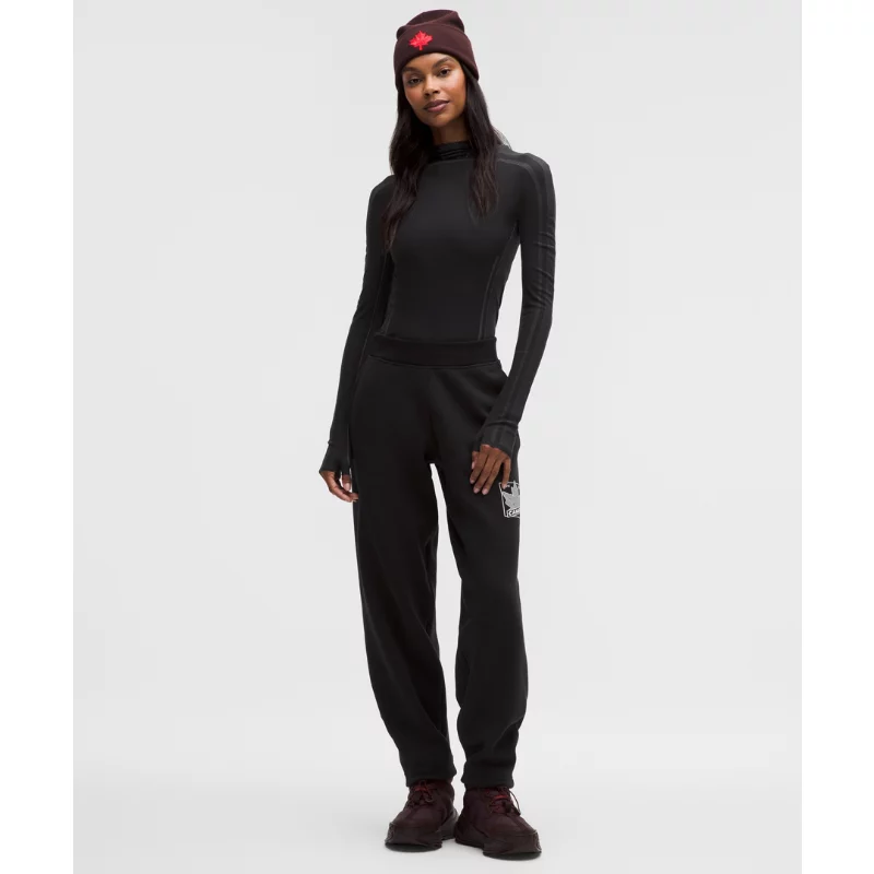 Team Canada Women's Seamless Mockneck Base Layer COC Logo