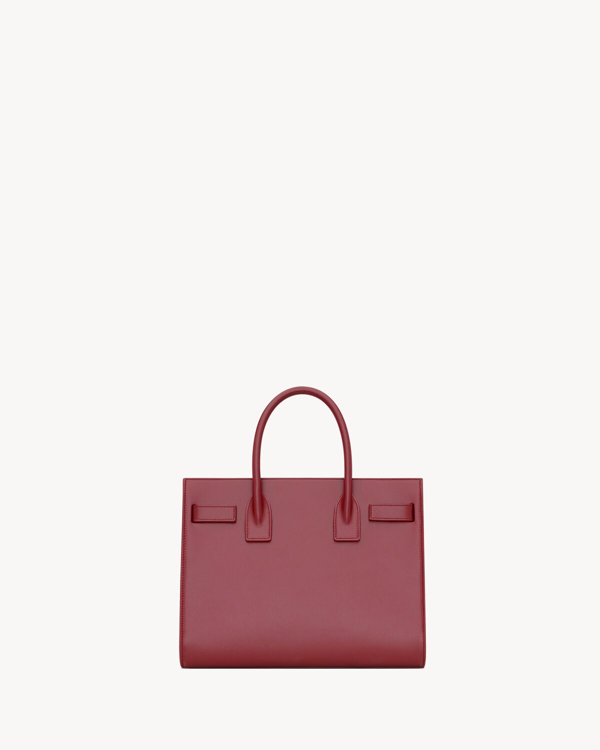 sac de jour in smooth leather - baby ROUGE MERLOT
