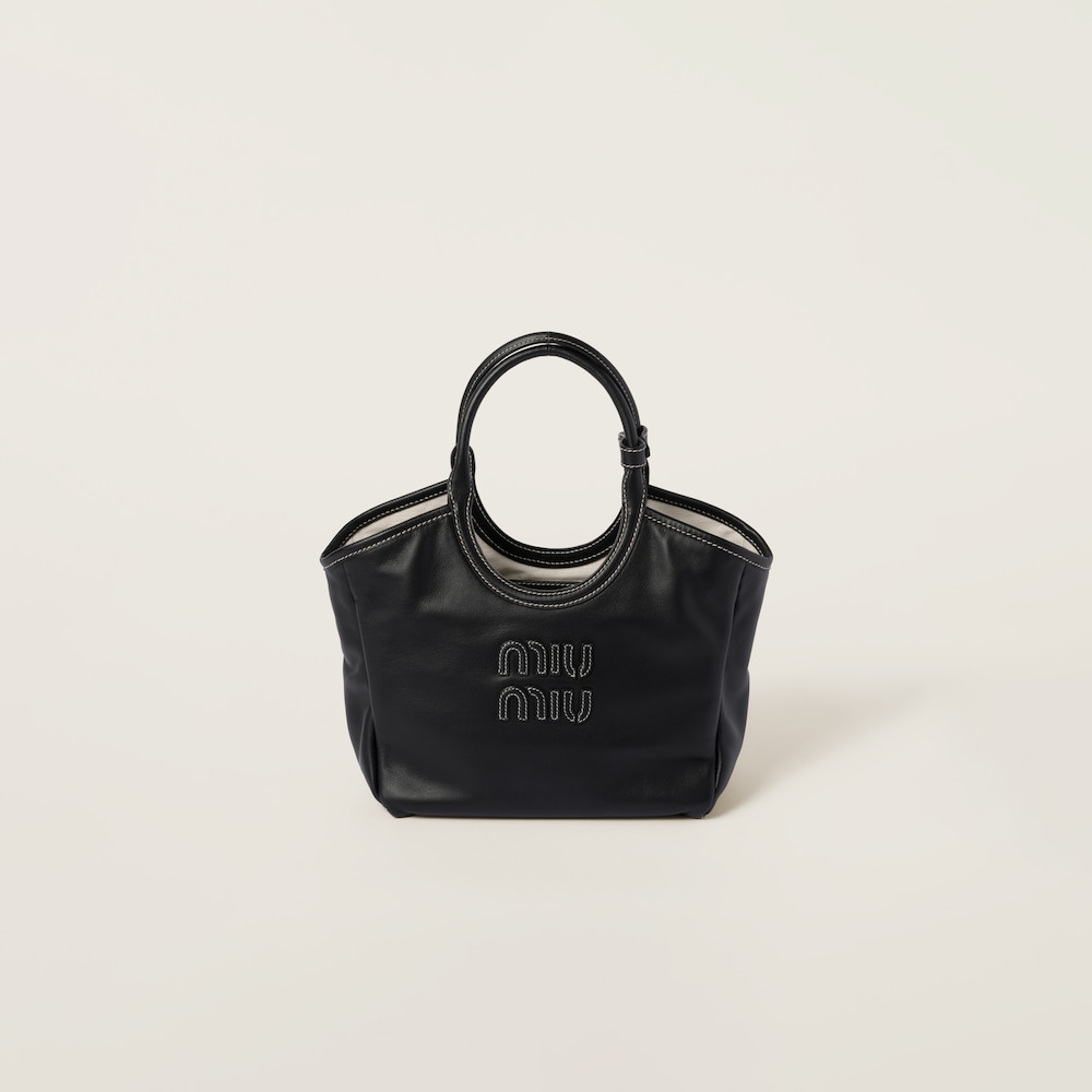 IVY leather bag Black