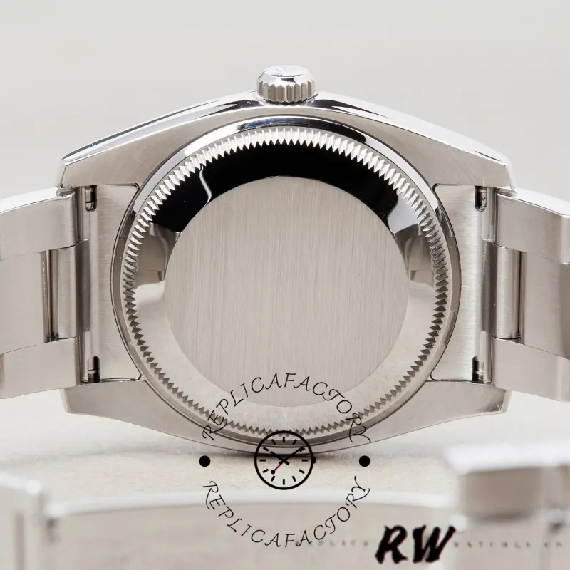 Rolex Oyster Perpetual Date 115234 Black Diamond Dial 34mm Unisex Replica Watch