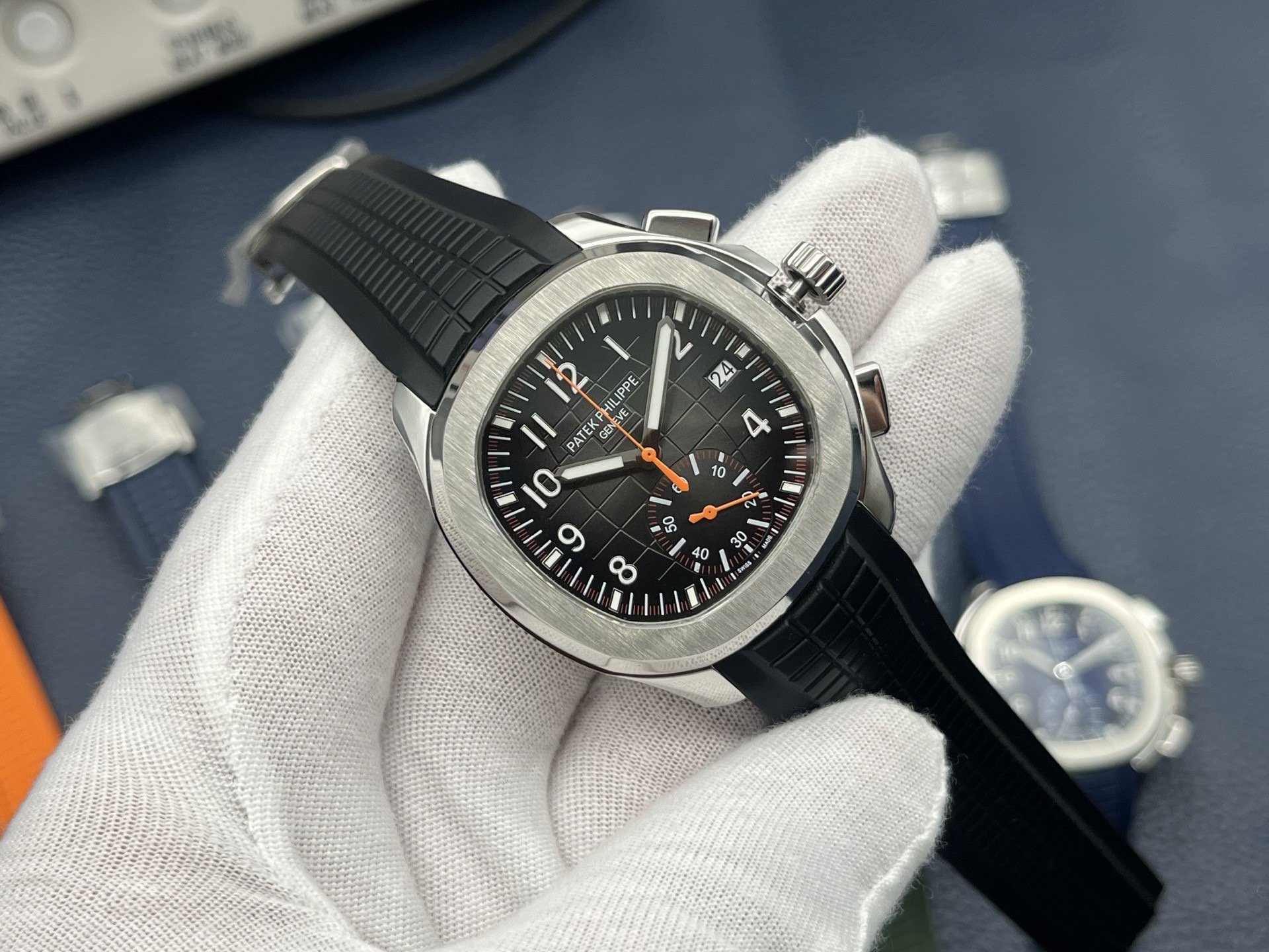 Patek Philippe Aquanaut Chronograph Stainless Steel ref 5968A-001 42.2mm