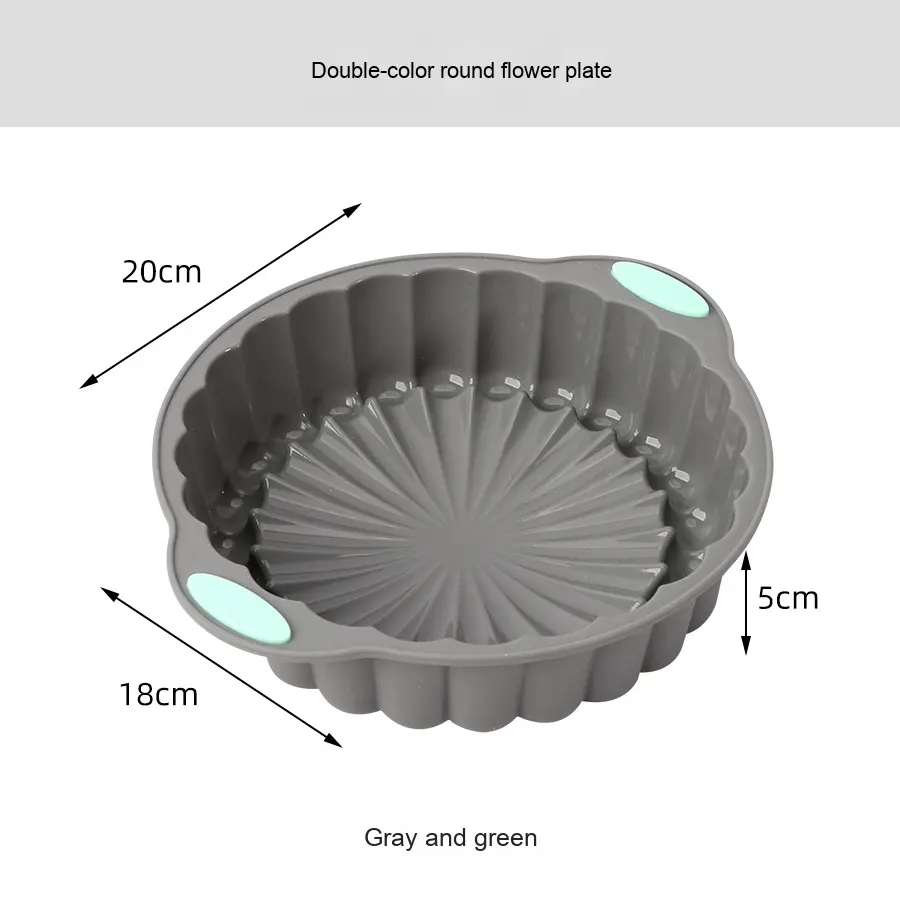 Custom Multi-Shape Silicone Cake Mold Set, Food Grade Baking Tools