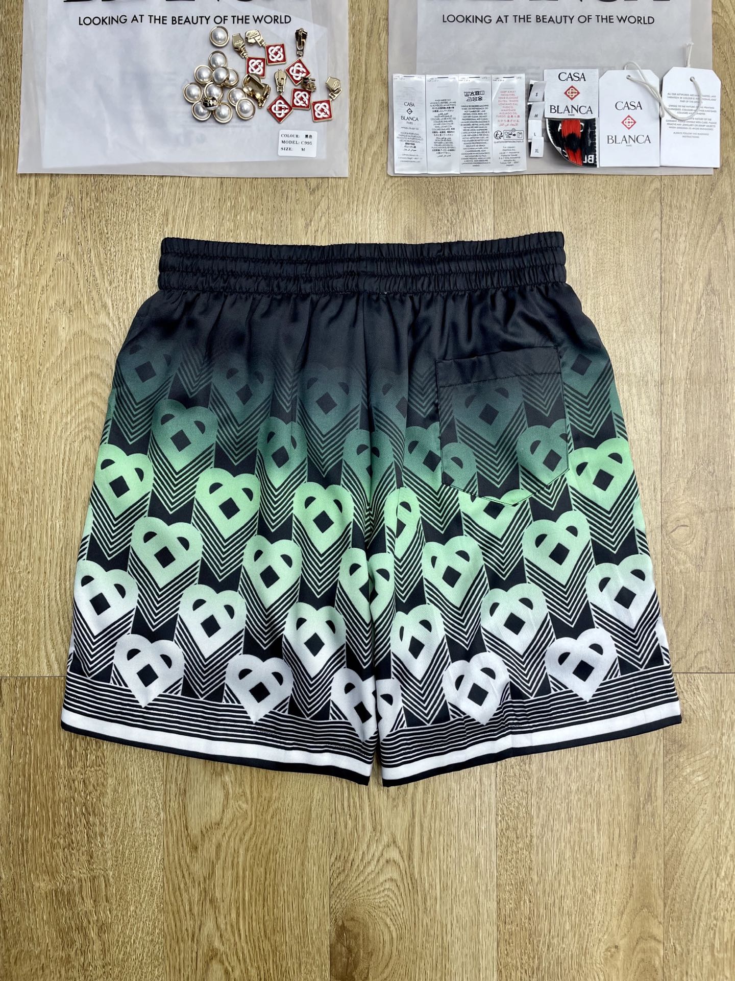 Casablanca Shorts Size S-XL