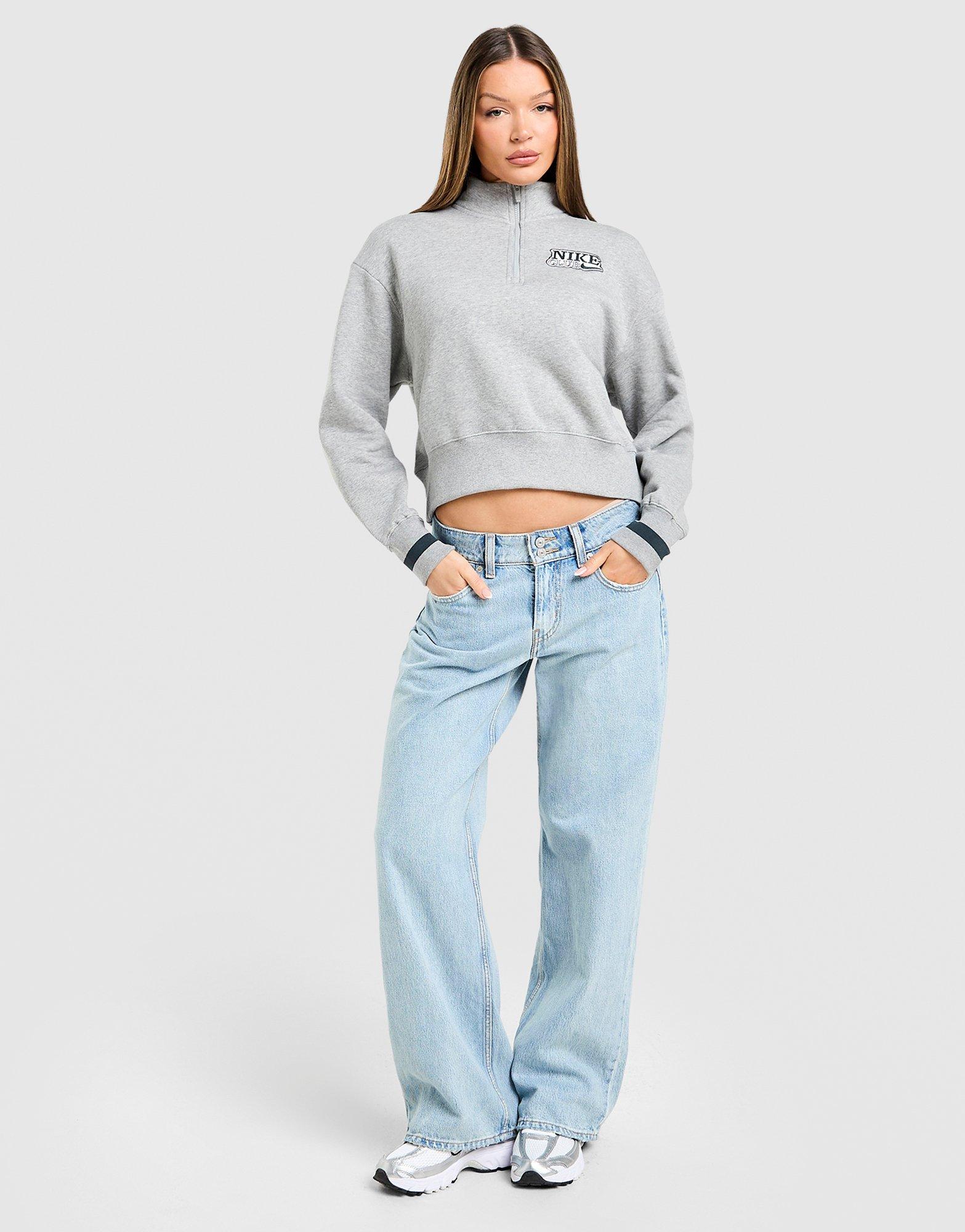 Nike Classic+ 1/4 Zip Sweatshirt Damen