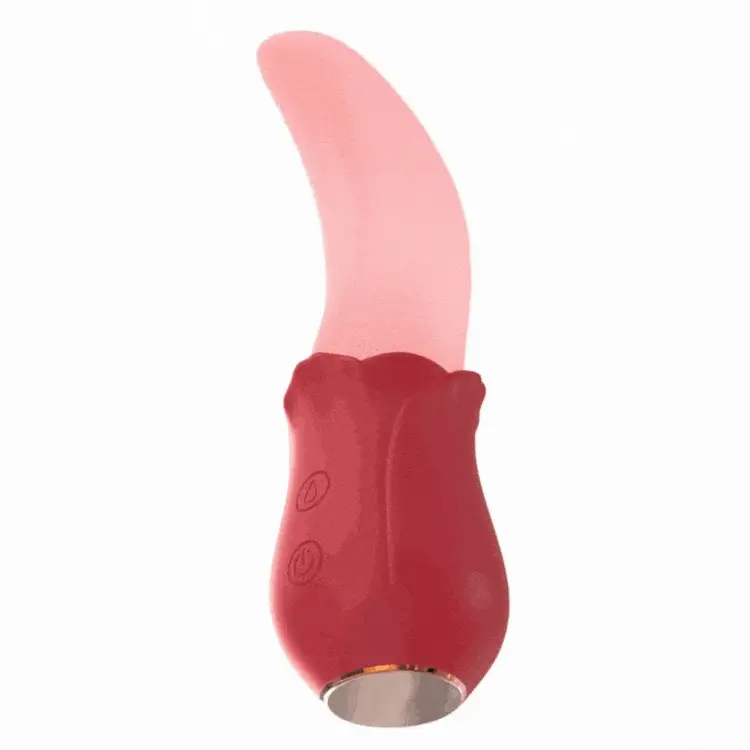 Mlovexy - Upgraded Rose - 20 Frequency Tongue Licking Vibrator