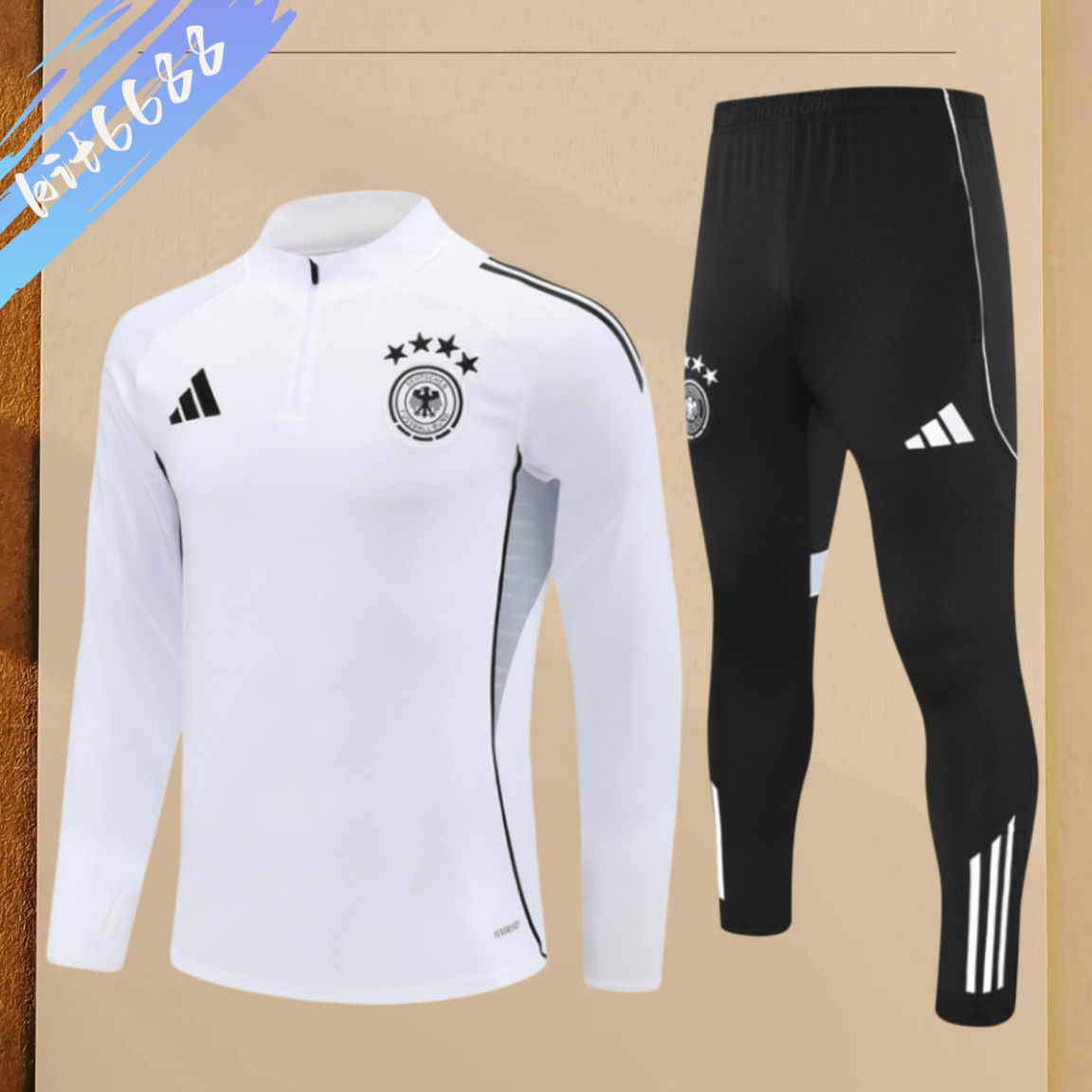 2025/2026 Germany Half Zip Suit (Adult&Kids kit)