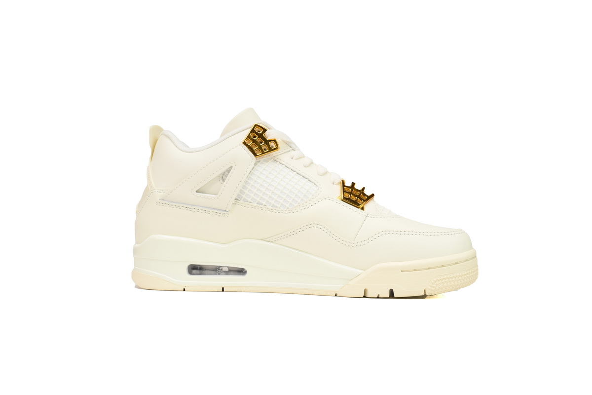 Air Jordan 4 Sail Metallic Gold  AQ9129-170