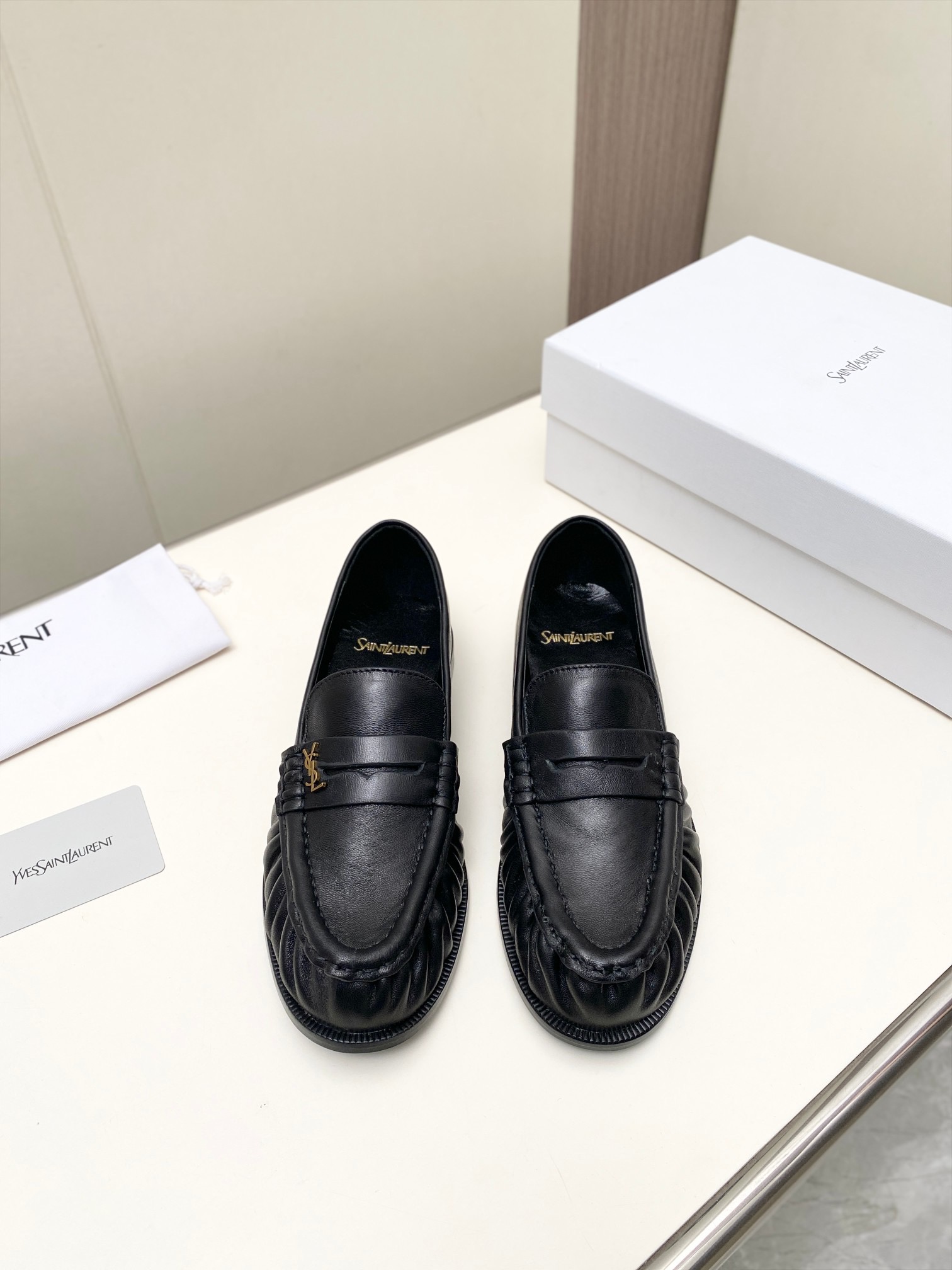 Saint Lauren YSL Women Loafers Size 35-41