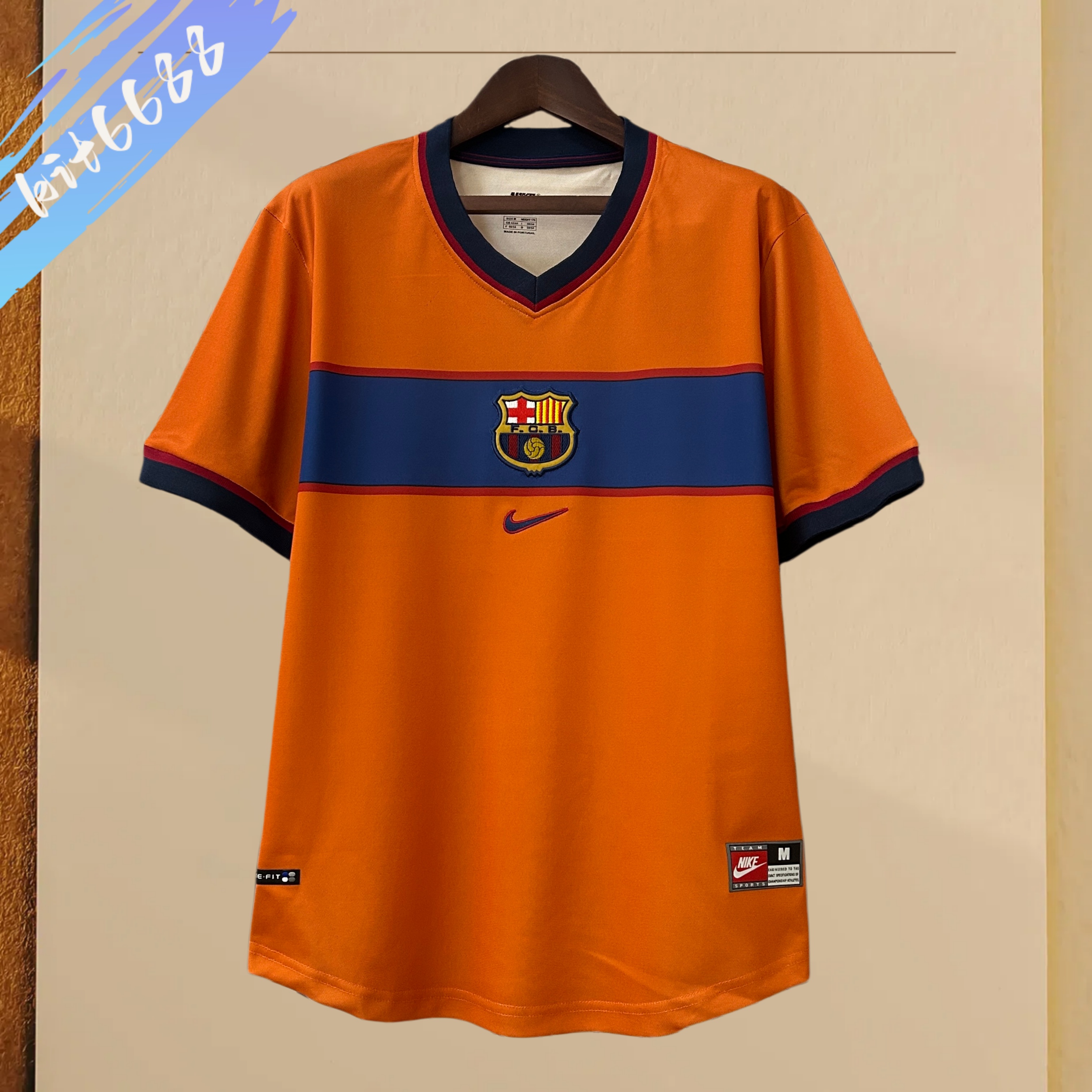 1998/1999 Barcelona Third Away Retro Football Shirt