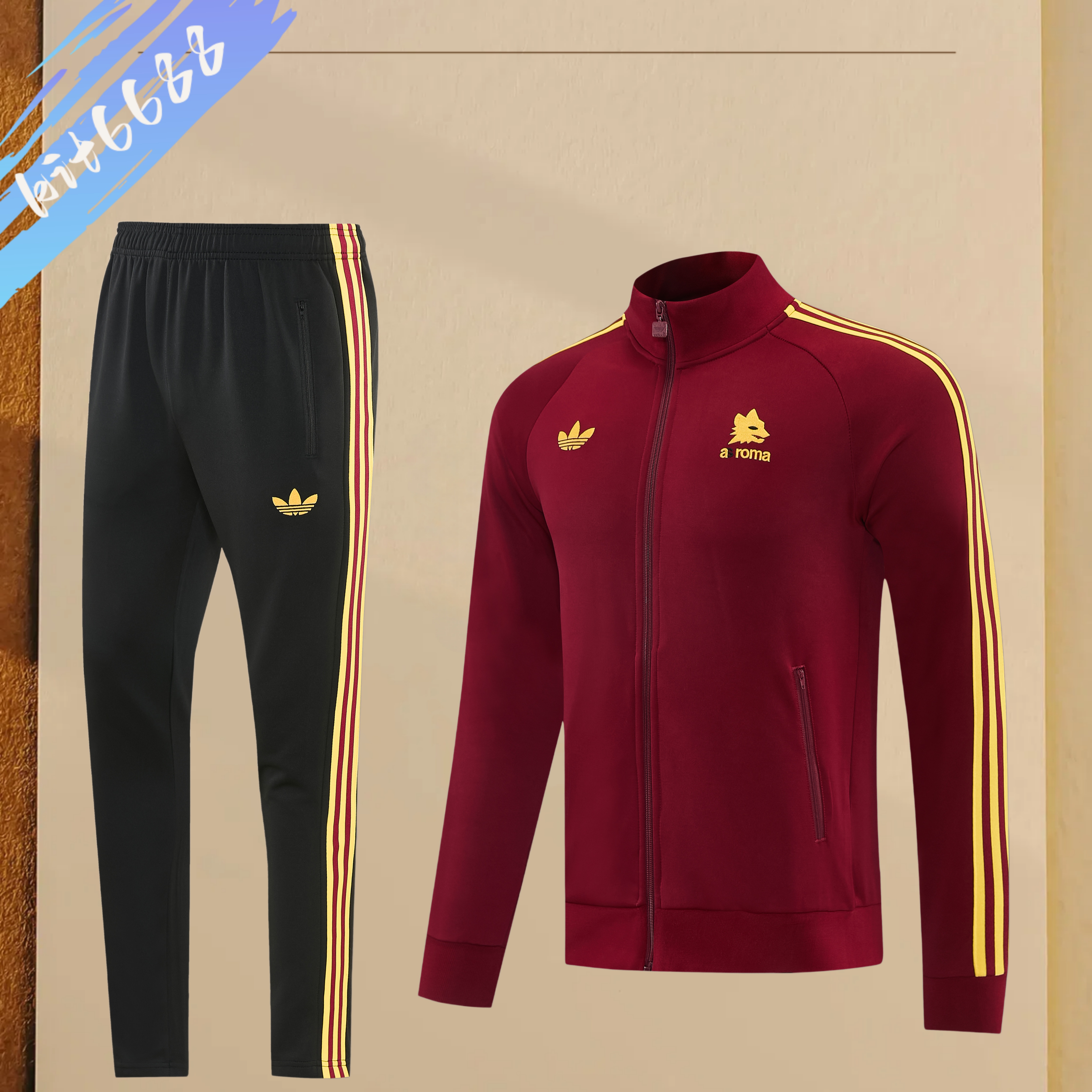 26/27 Rome Full Zipper Training Suit (Adult Set)