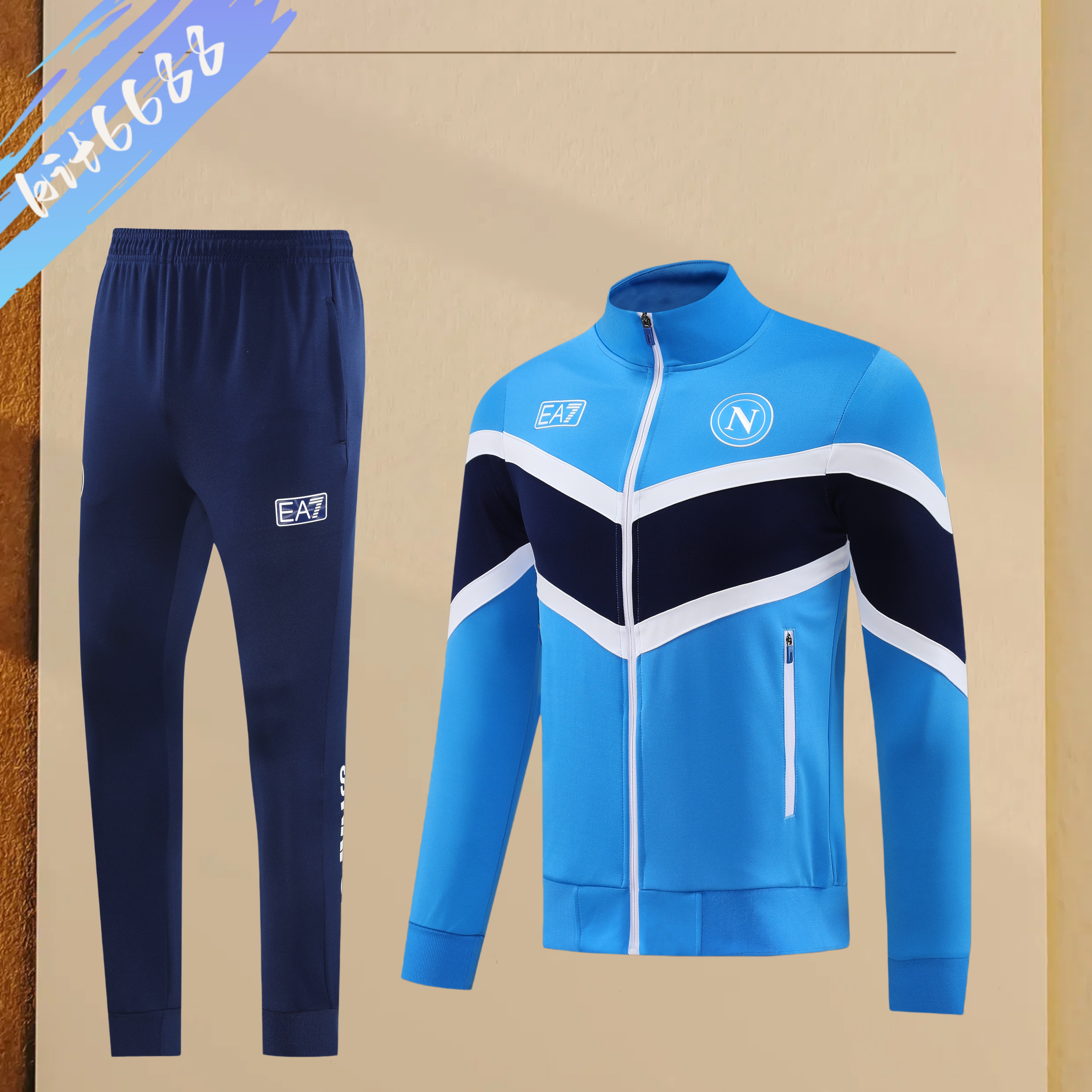 25/26 Napoli  Full Zipper Training Suit (Adult Set)