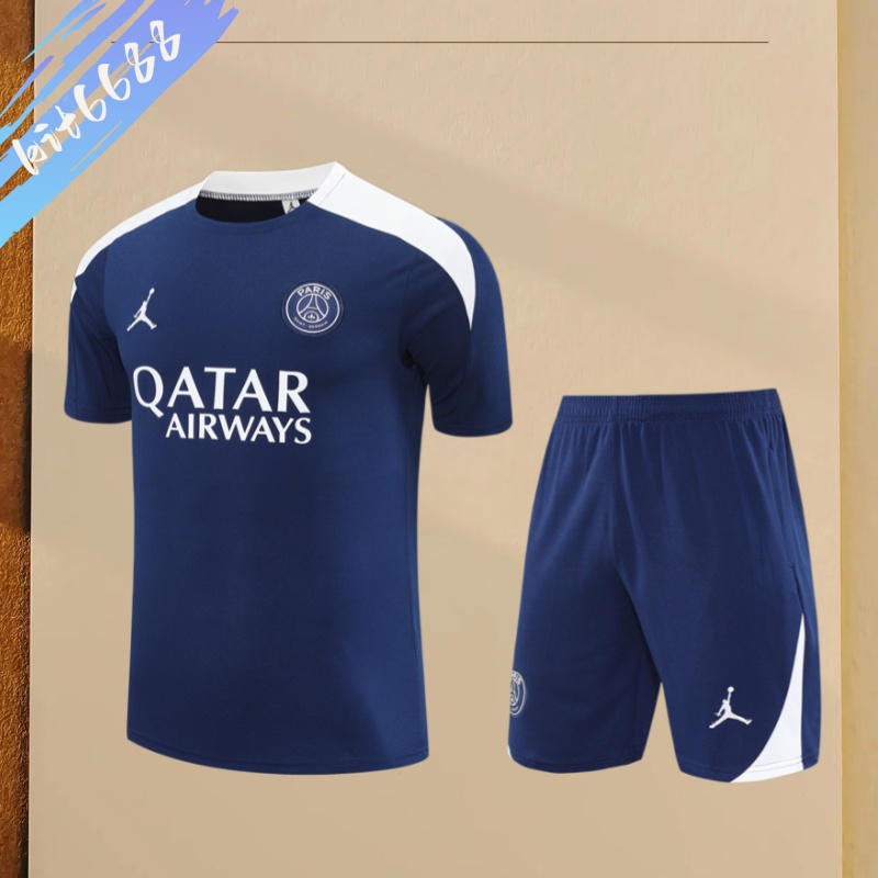 25/26 PSG Paris Short Sleeve Training Wear ( Adult kit Kids )