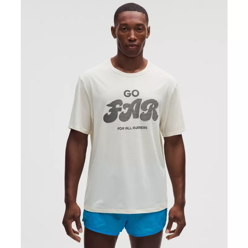 Mile Maker Mesh Short-Sleeve Shirt Run Graphic