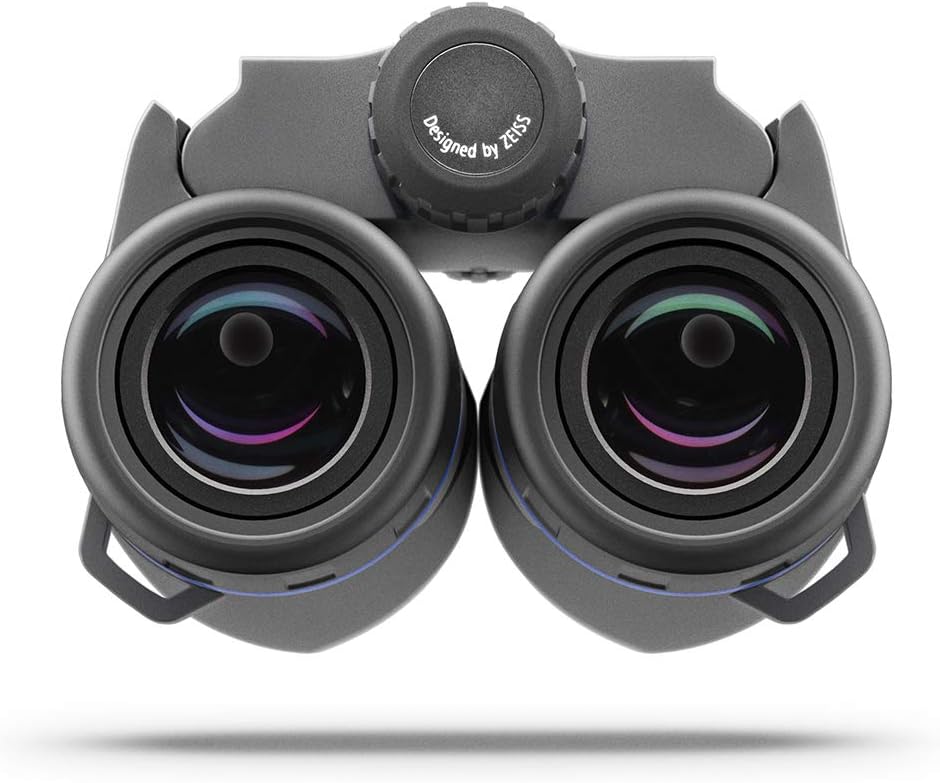 ZEISS Terra ED Binoculars 8x32 Waterproof. and Fast Focusing with Coated Glass for Optimal Clarity in All Weather Conditions for Bird Watching. Hunting. Sightseeing. Grey
