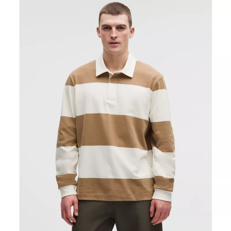 Long-Sleeve Cotton Rugby Shirt