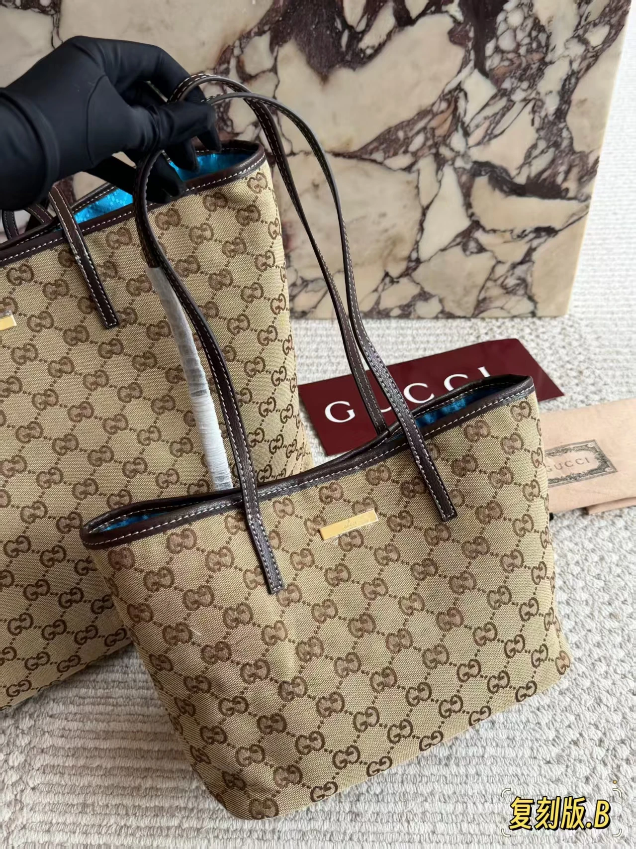 Gucci top handbag