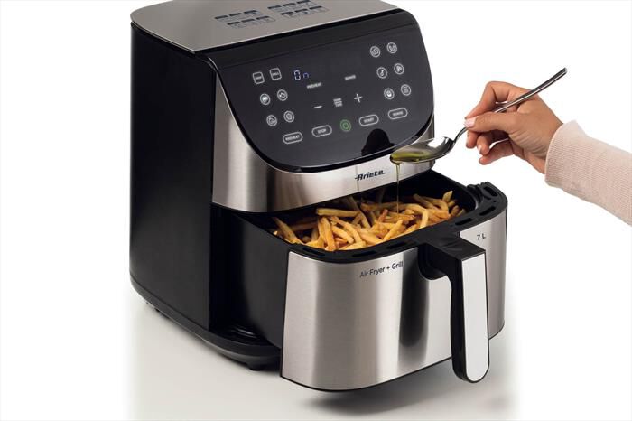 ARIETE - Friggitrice ad aria 4628-acciaio inossidabile