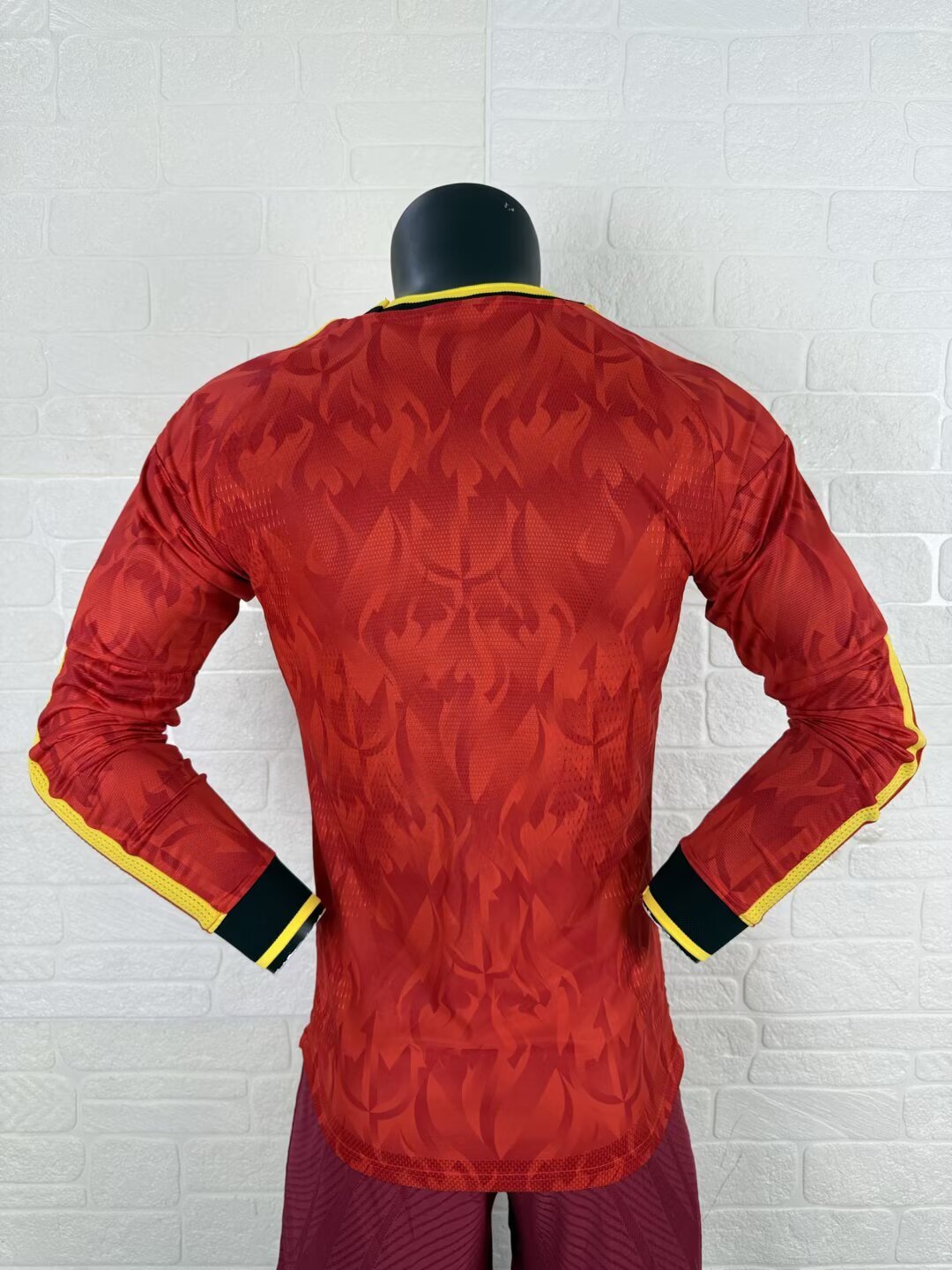 2026 Belgium Home Long Sleeve Football Shirt (Player Edition)