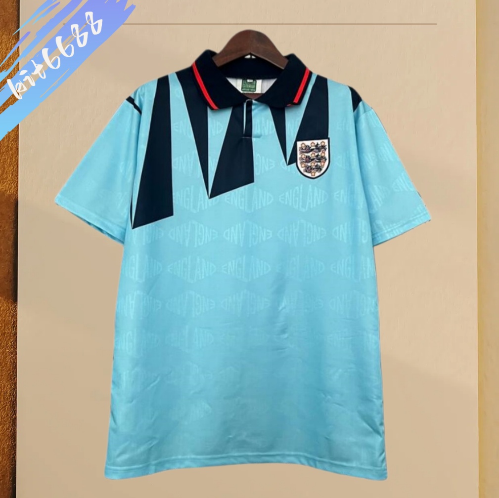 1992 England home  Retro Football Soccer jerseys