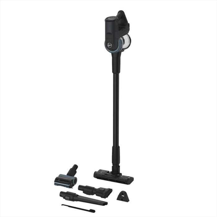 HOOVER - Aspirapolvere ricaricabile HF401P 011-Nero, Argento