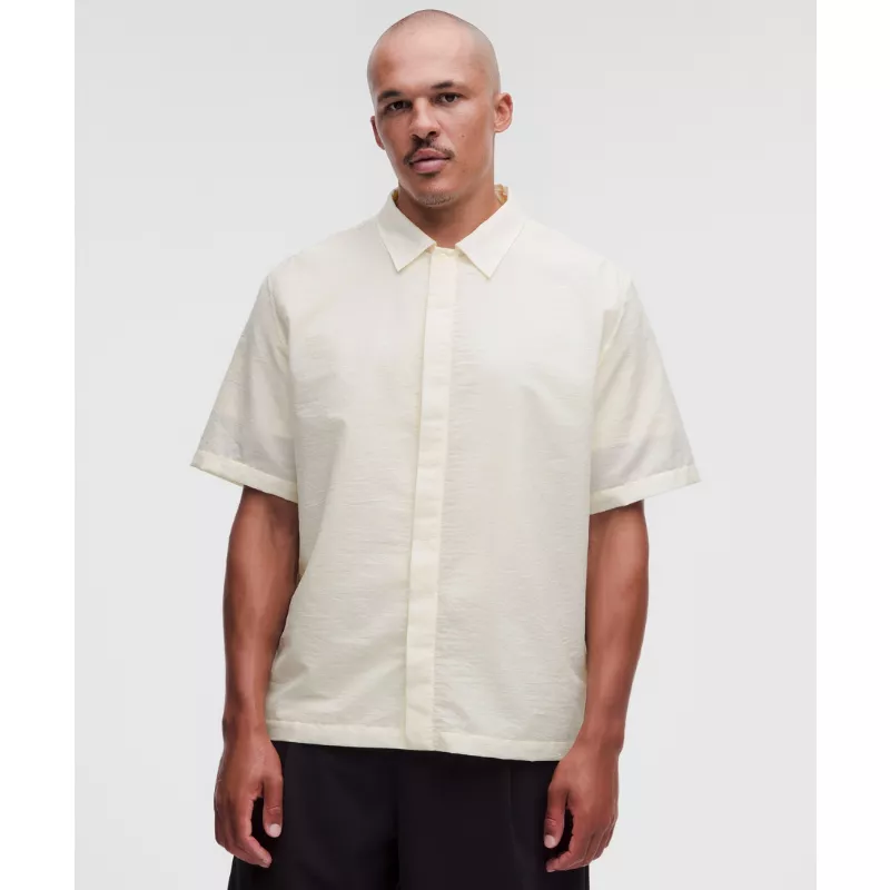 Ultralight WovenAir Short-Sleeve Collared Shirt