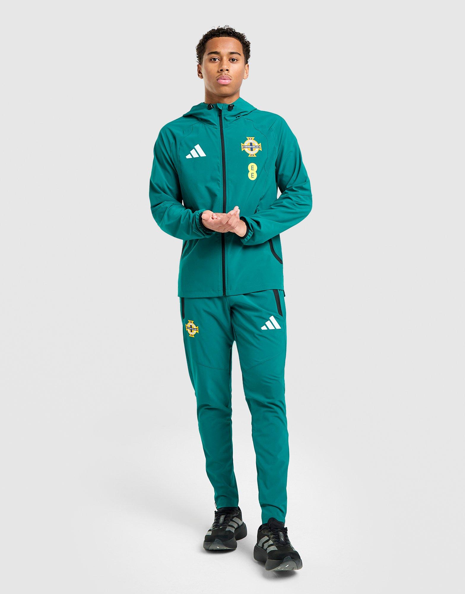 adidas Nordirland Tiro Travel Full Zip Windbreaker