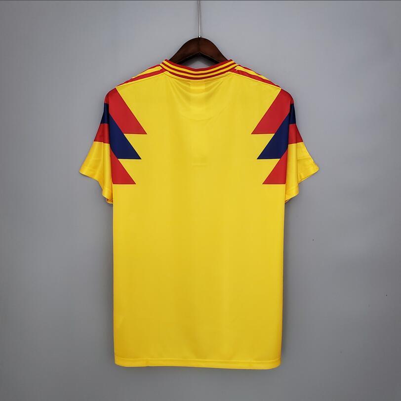 1990 Colombia home Retro Football Shirt