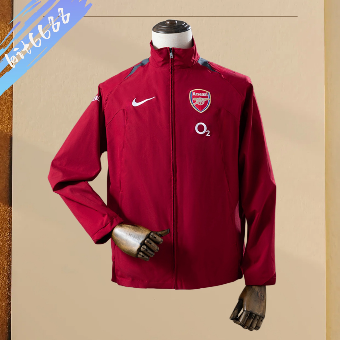 05/06 Arsenal Football Casual Windbreaker
