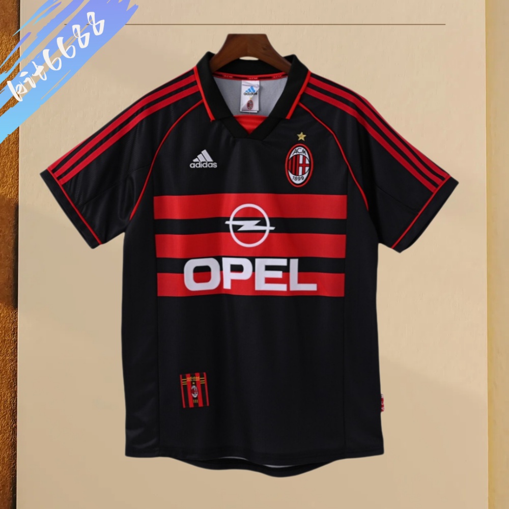 1998/1999 AC Milan Away Retro Football Shirt