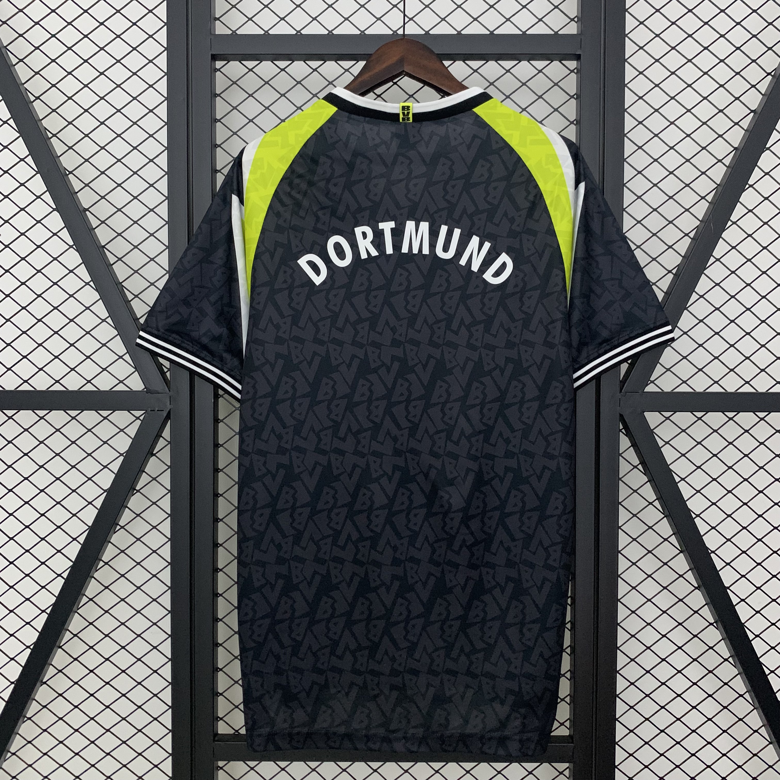 1995/1996 Dortmund Away Retro Football Shirt