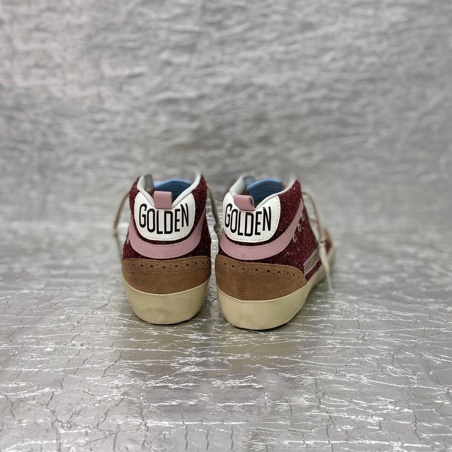 Golden Goose Mid Star Genuine Leather Custom Edition
