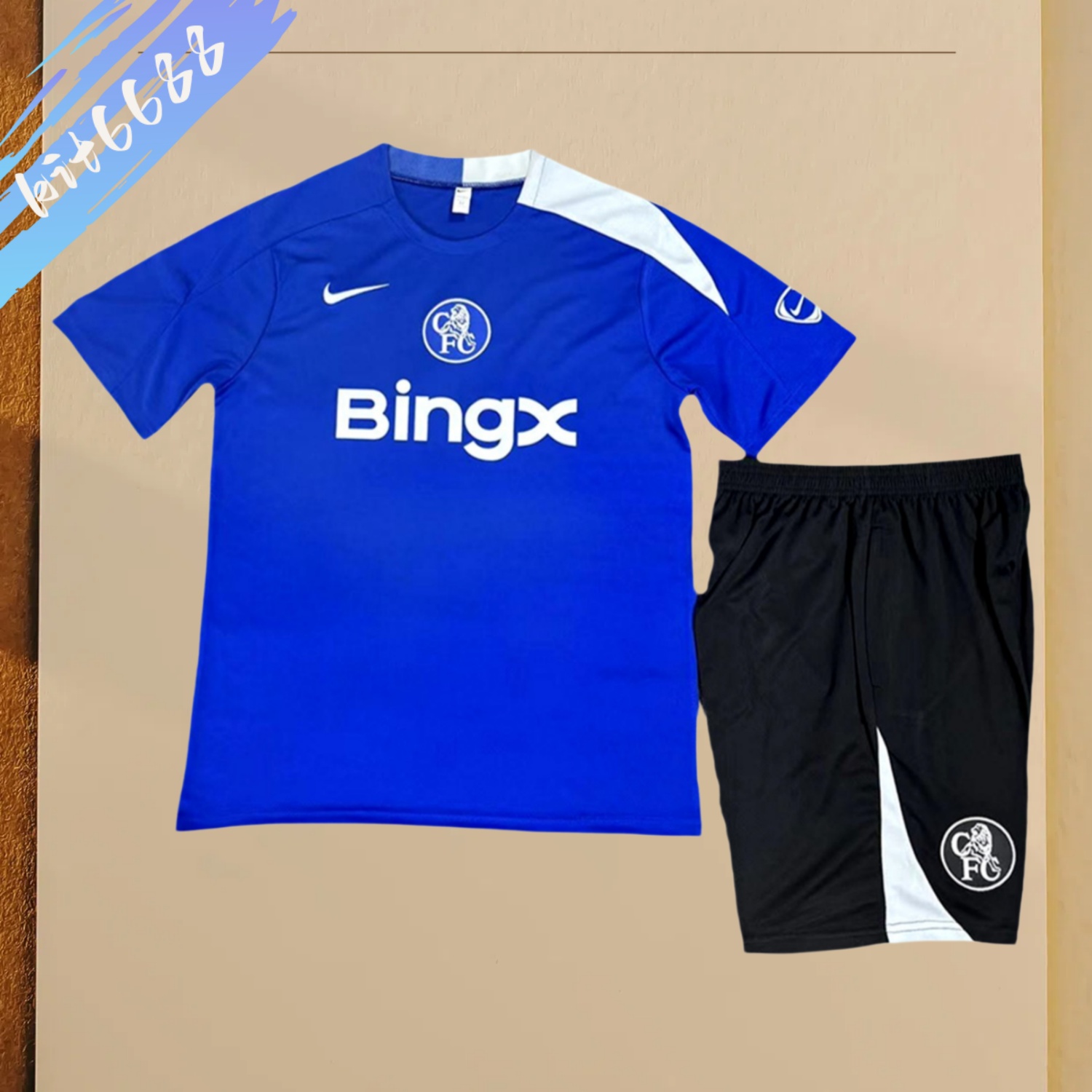 2025/2026 Chelsea Kids Short-Sleeve Training Kits (Adult Kids Kit)