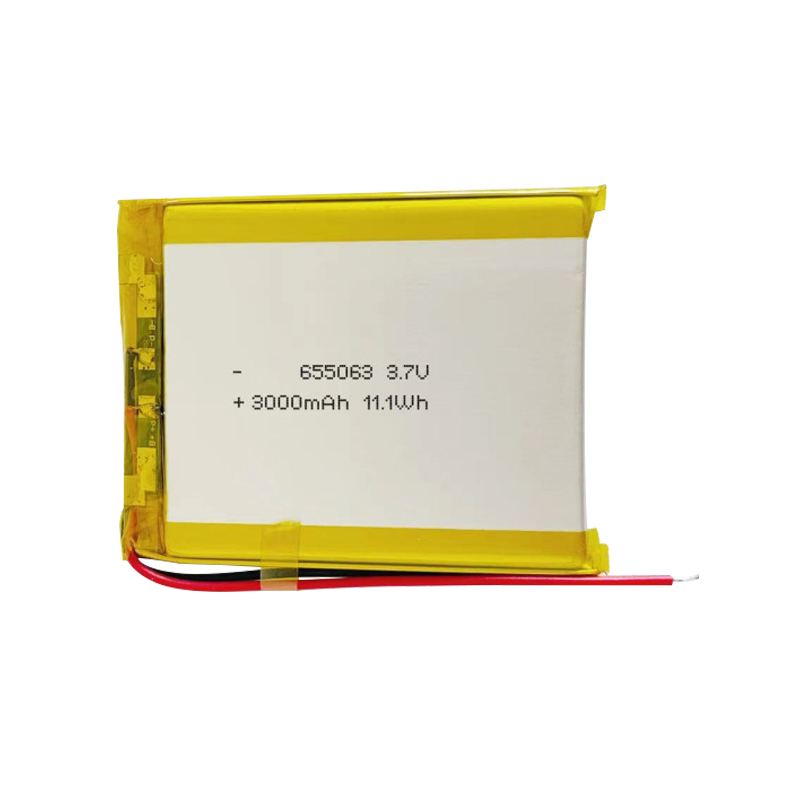 Pouch Lithium Ion Batteries 655063 3.7v3000mAh