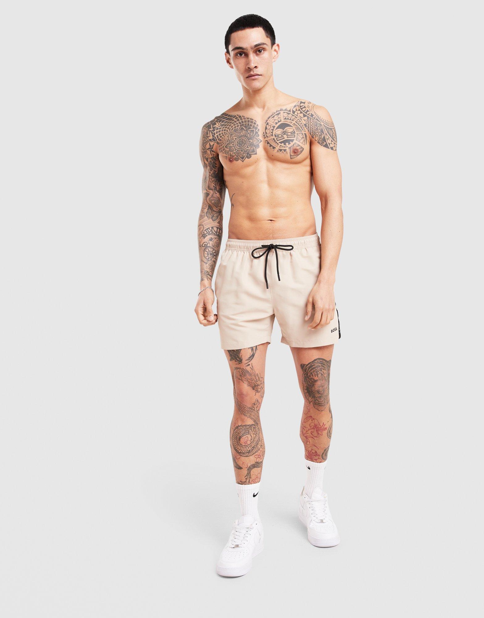 BOSS Repeat Tape Badeshorts