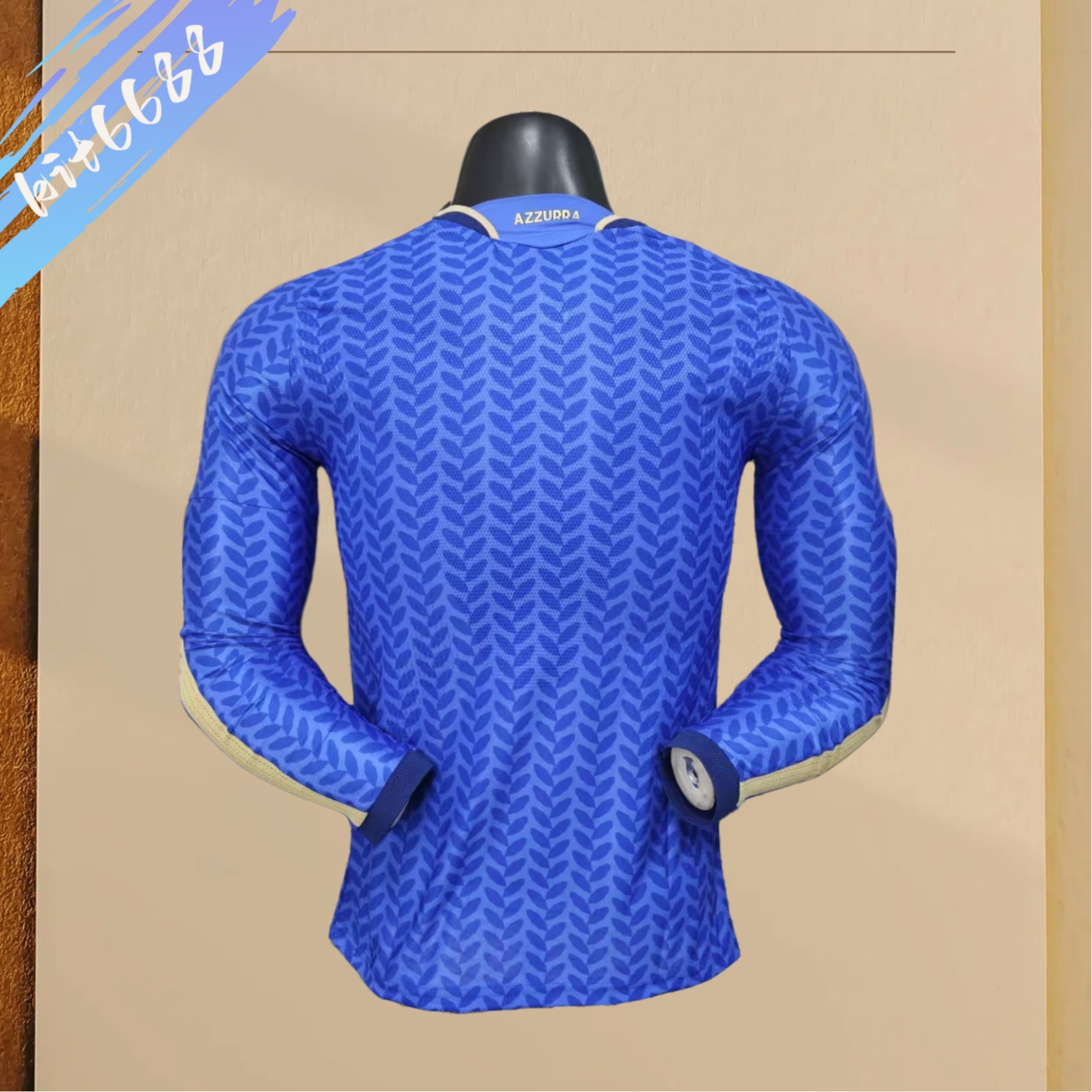 2026 Italy Home long sleeves Football Shirt (Player Edition)