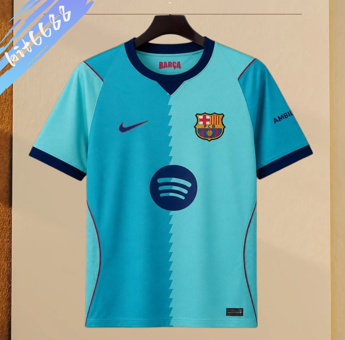 2026/2027 Barcelona Third Away Football Shirt (Fans version)